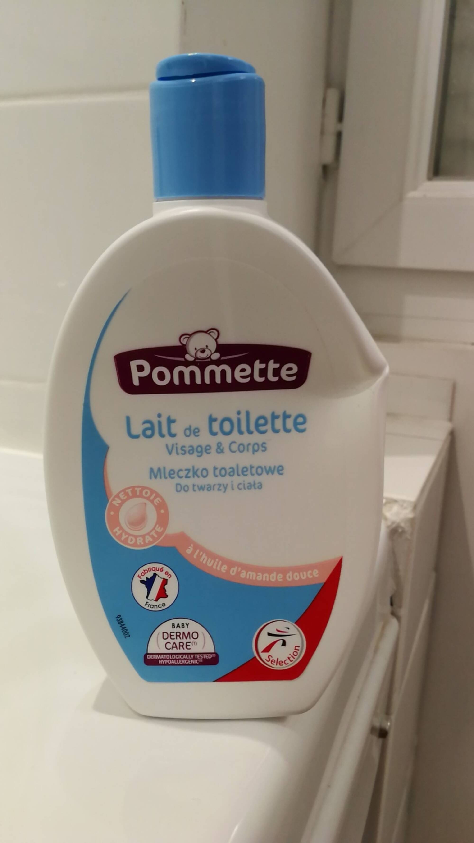 POMMETTE - Lait de toilette à l'huile d'amande douce