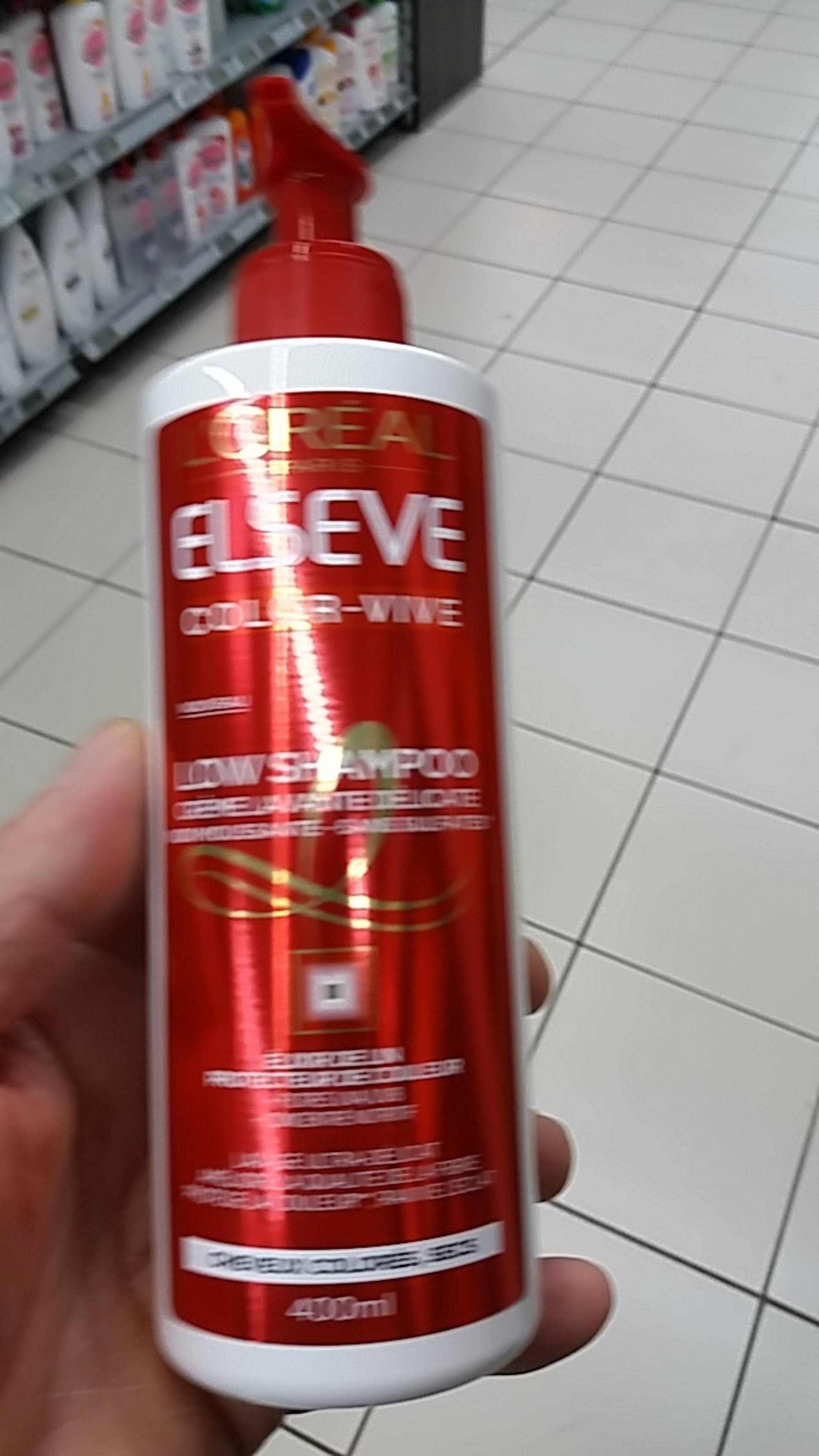 L'ORÉAL - Elsève Color-vive - Low Shampoo crème lavante délicate