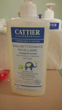 CATTIER - Eau nettoyante micellaire