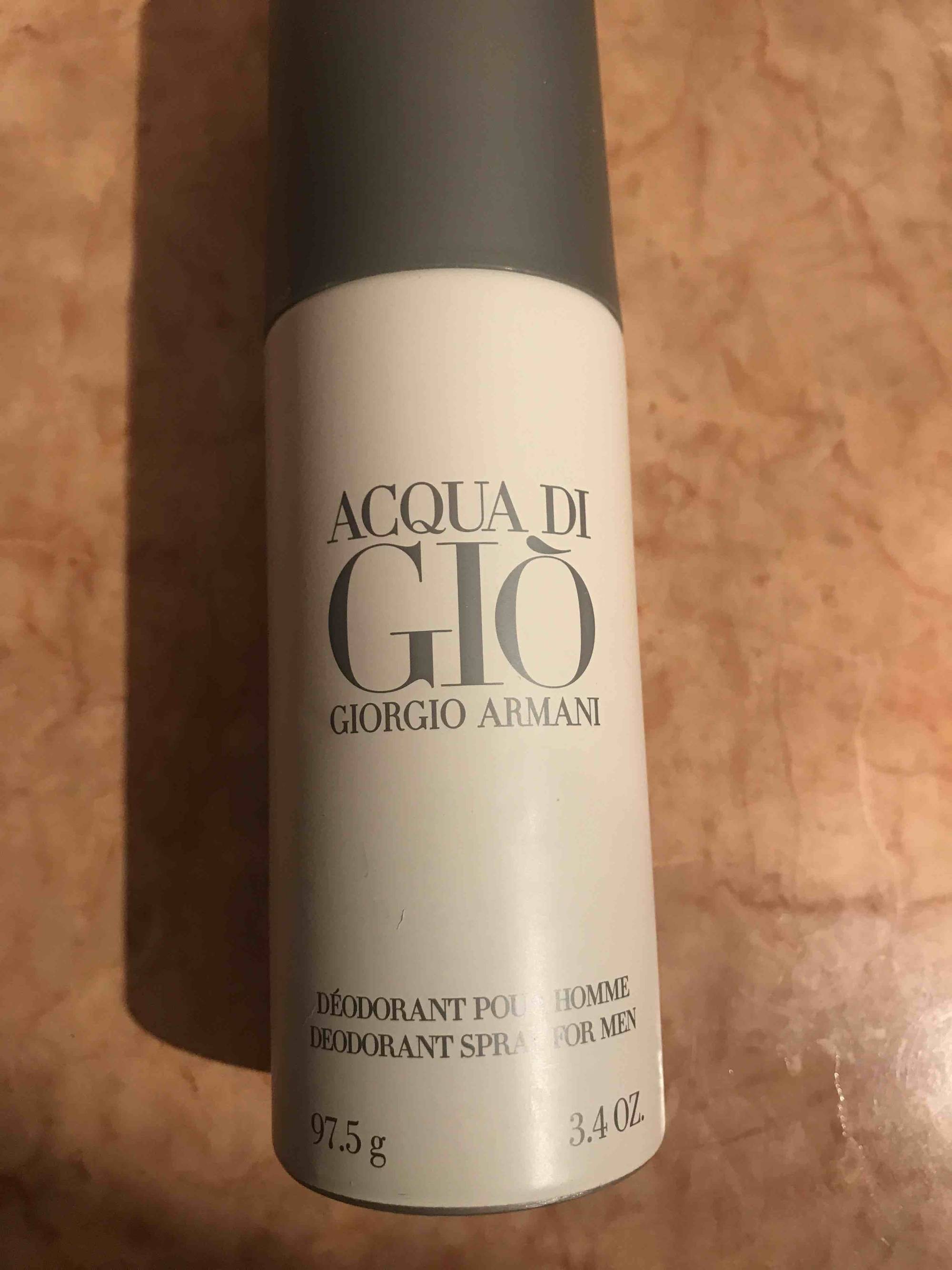 GIORGIO ARMANI - Acqua di Gio - Déodorant pour homme