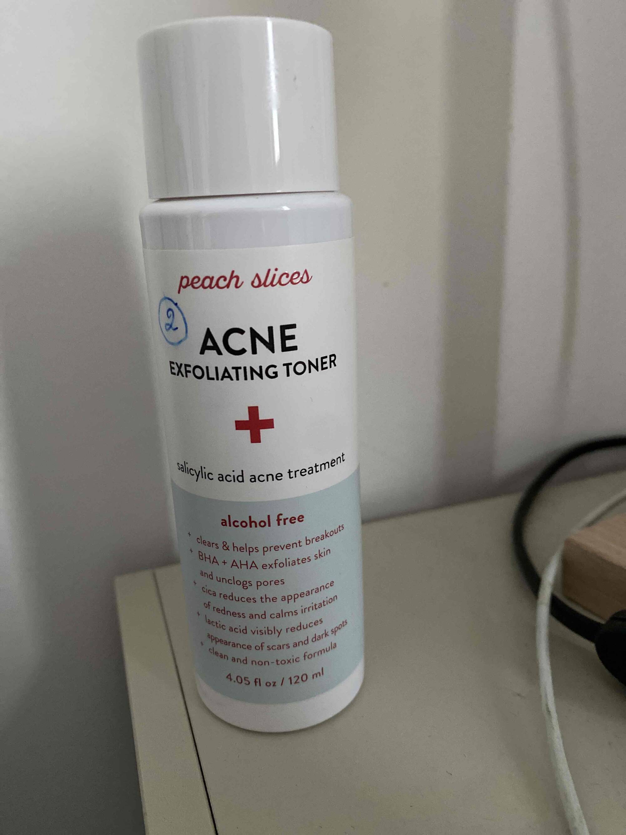 PEACH SLICES - Acne exfoliating toner