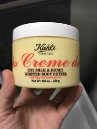 KIEHL'S - Crème de corps - Soy milk & honey whipped body butter