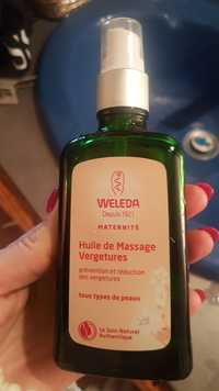 WELEDA - Maternité - Huile de massage vergetures 