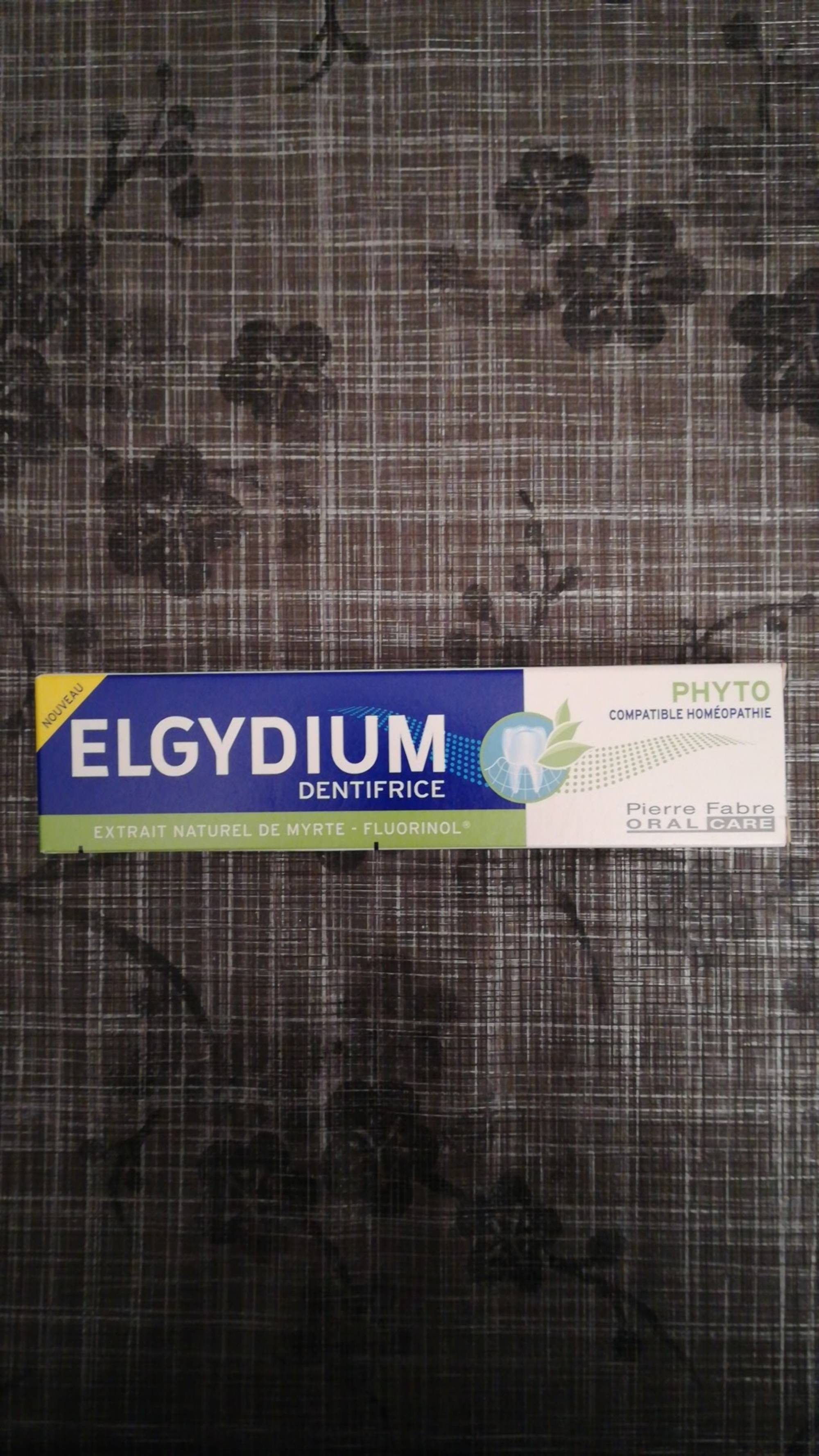 ELGYDIUM - Phyto - Dentifrice extrait naturel de myrte - fluorinol