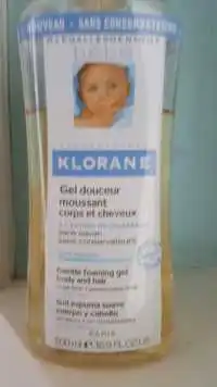 KLORANE - Gel douceur moussant corps et cheveux