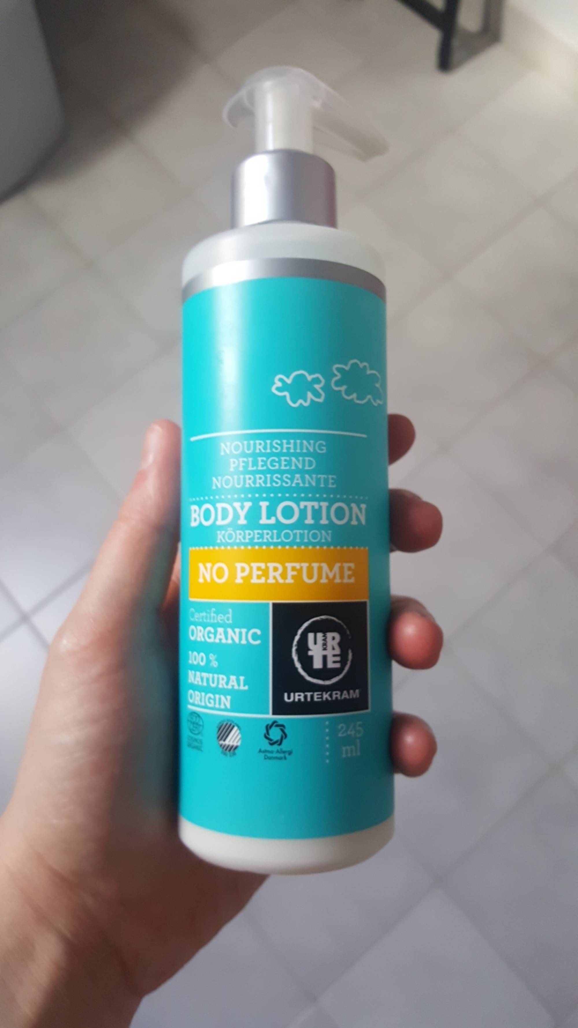 URTEKRAM - Body lotion no perfume