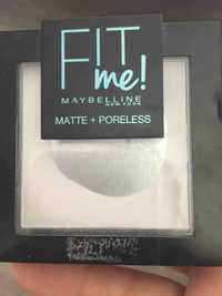 MAYBELLINE - Fit me! - Matte + poreless