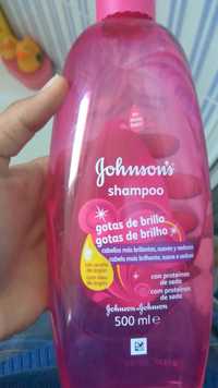 JOHNSON'S - Shampoo gotas de brillo