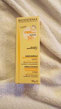 BIODERMA - ABC derm solaire - Crème minéral enfant SPF 50+
