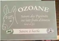 OZOANE - Savon à barbe au lait frais d'ânesse bio