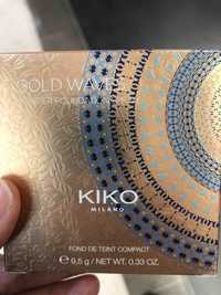 KIKO - Gold waves - Fond de teint compact