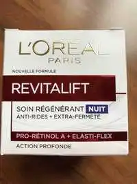 L'ORÉAL - Revitalift - Soin régénérant nuit anti-rides