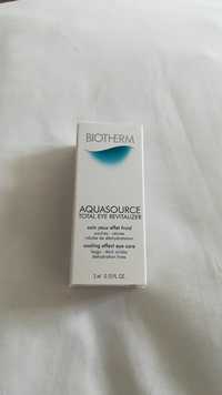 BIOTHERM - Aquasource - Soin yeux effet froid