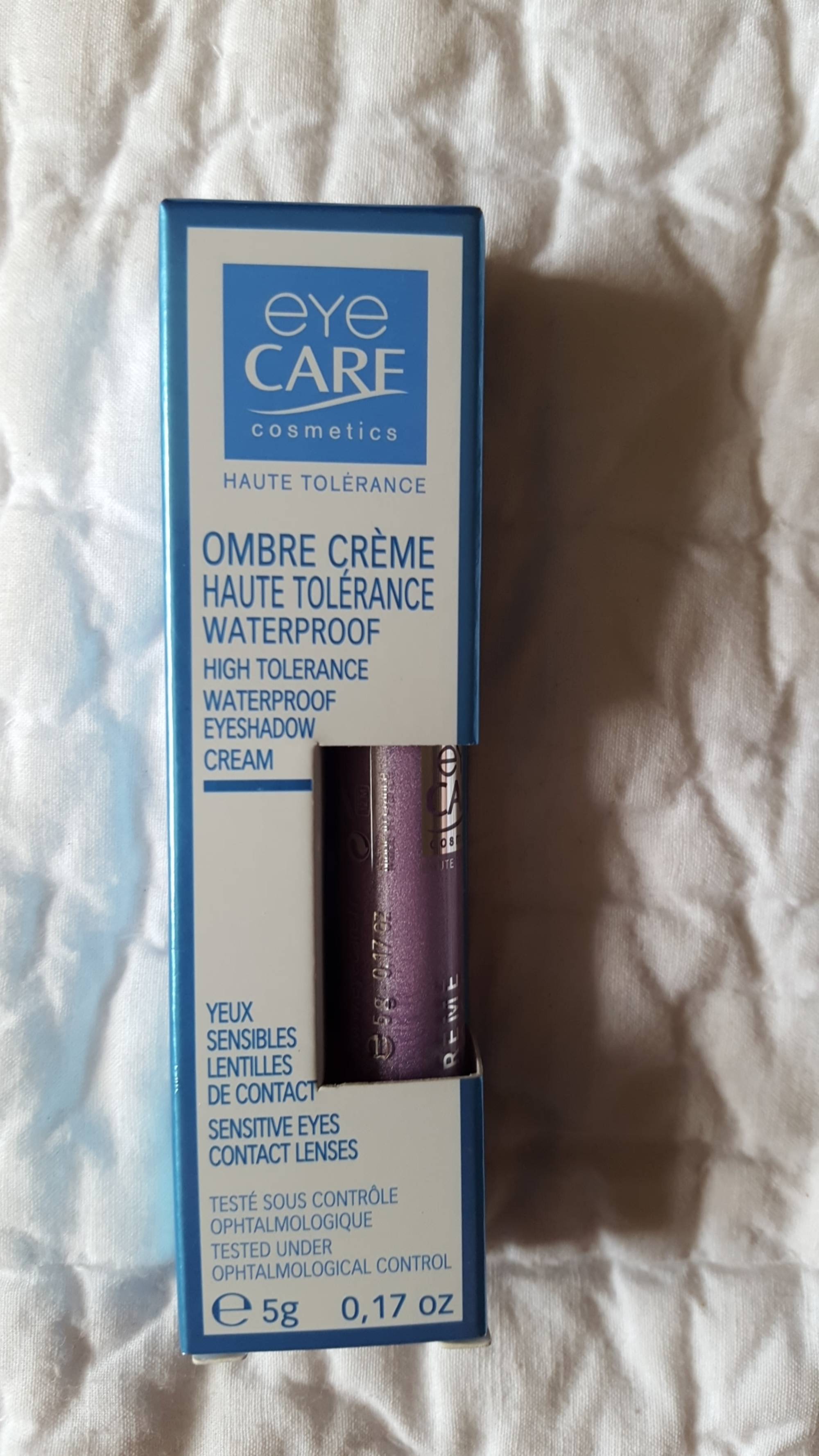 EYE CARE - Ombre crème haute tolérance