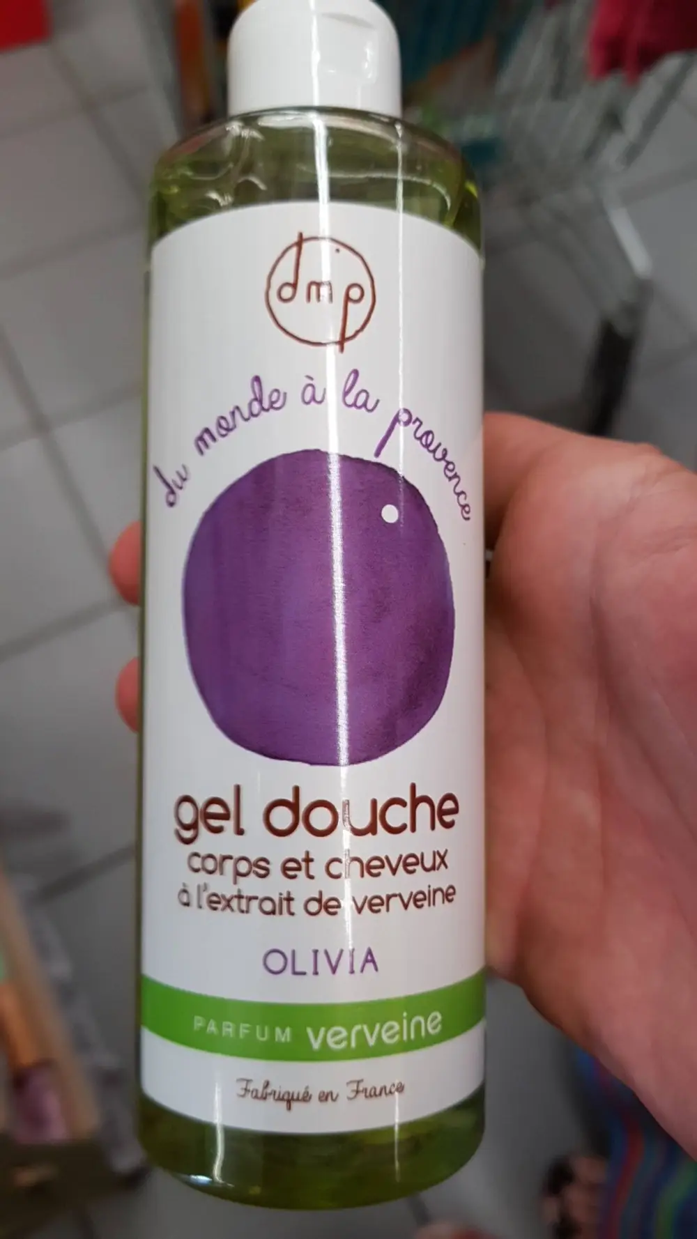 DMP DU MONDE À LA PROVENCE - Gel douche corps et cheveux à l'extrait de verveine