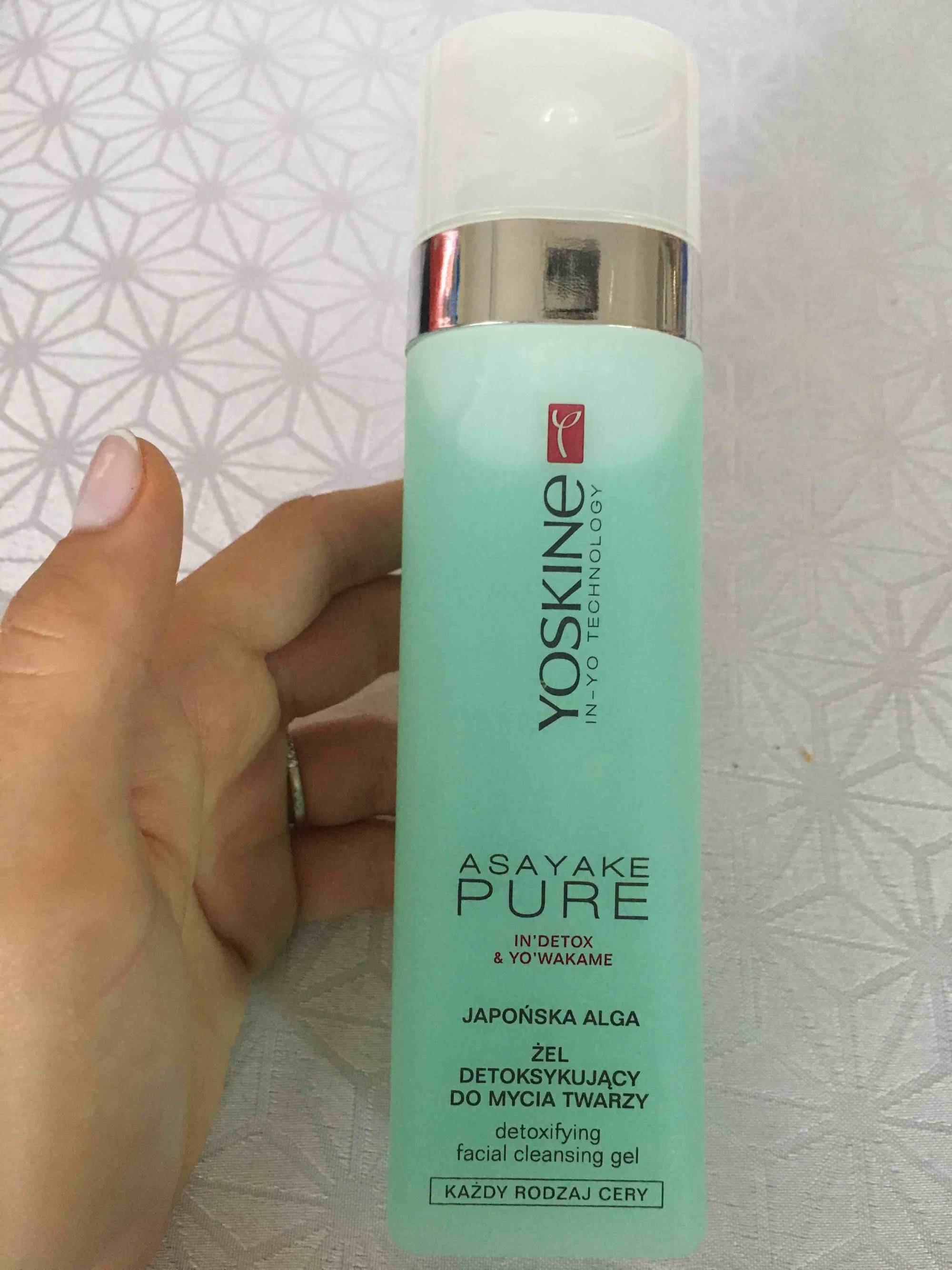YOSKINE IN-YO TECHNOLOGY - Asayake pure - Facial cleansing gel