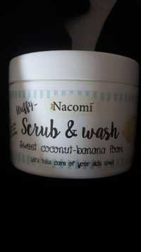 NACOMI - Scrub & Wash - Sweet coconut banana foam