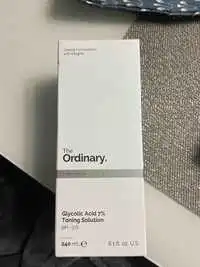 THE ORDINARY - Glycolic acid 7% toning solution 