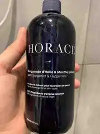 HORACE - Gel douche Bergamote d'Italie & menthe poivrée