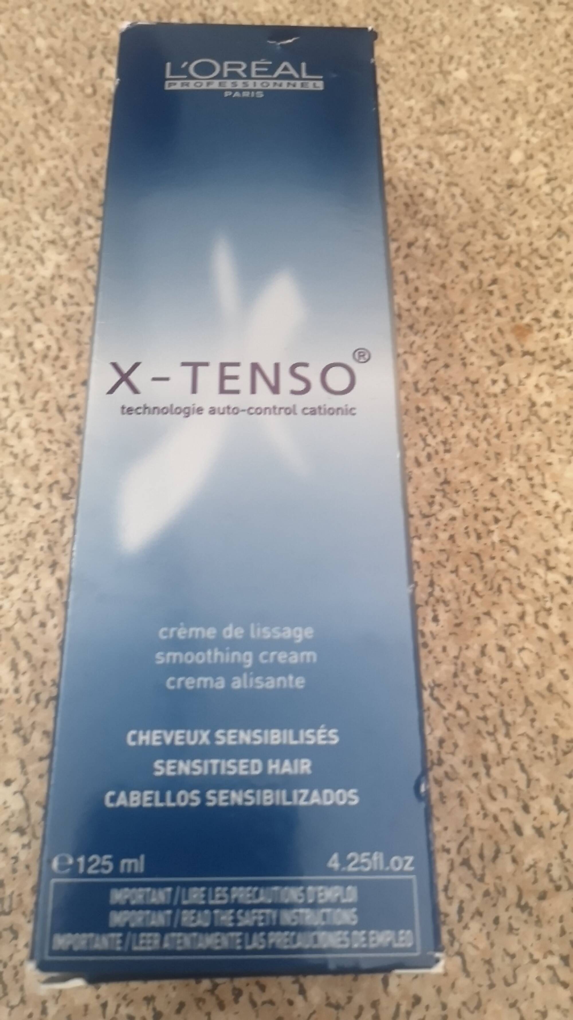L'ORÉAL PROFESSIONNEL - X-TENSO - Crème de lissage