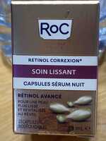 ROC - Retinol correxion - Soin lissant capsules sérum nuit