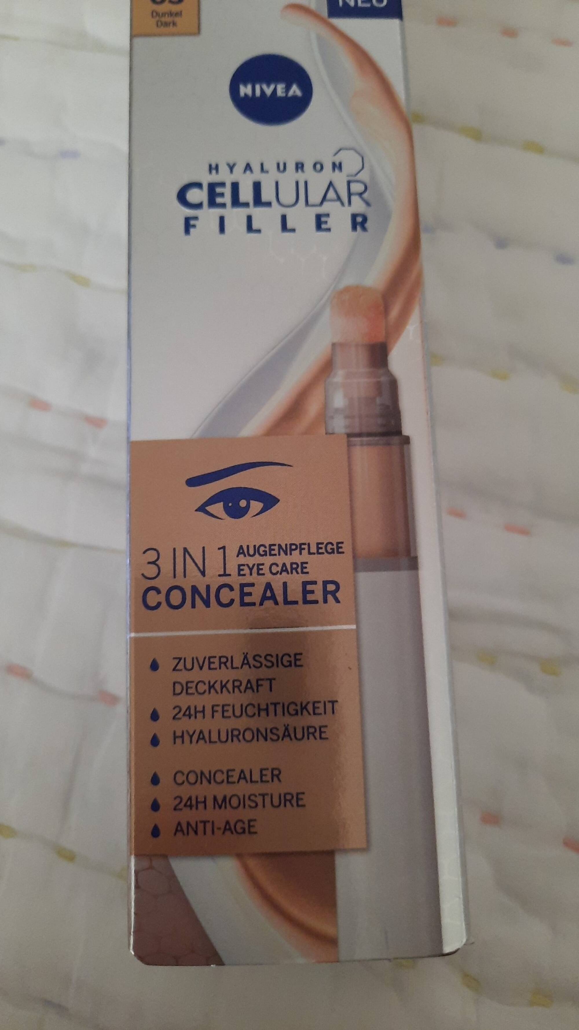 NIVEA - 3 in 1 Augenpflege Eye Care - Concealer