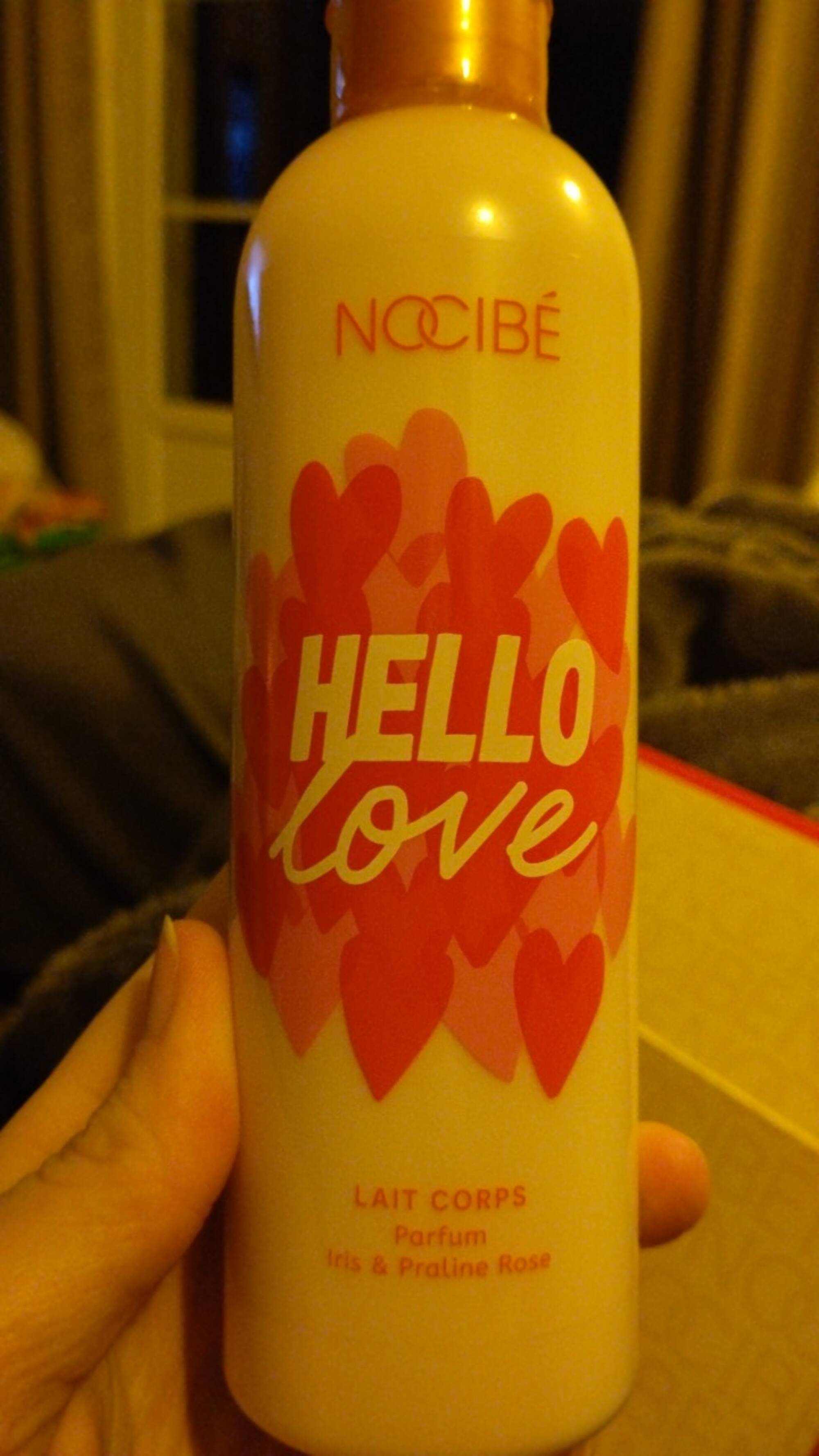 NOCIBÉ - Hello love - Lait corps parfum iris et praline rose