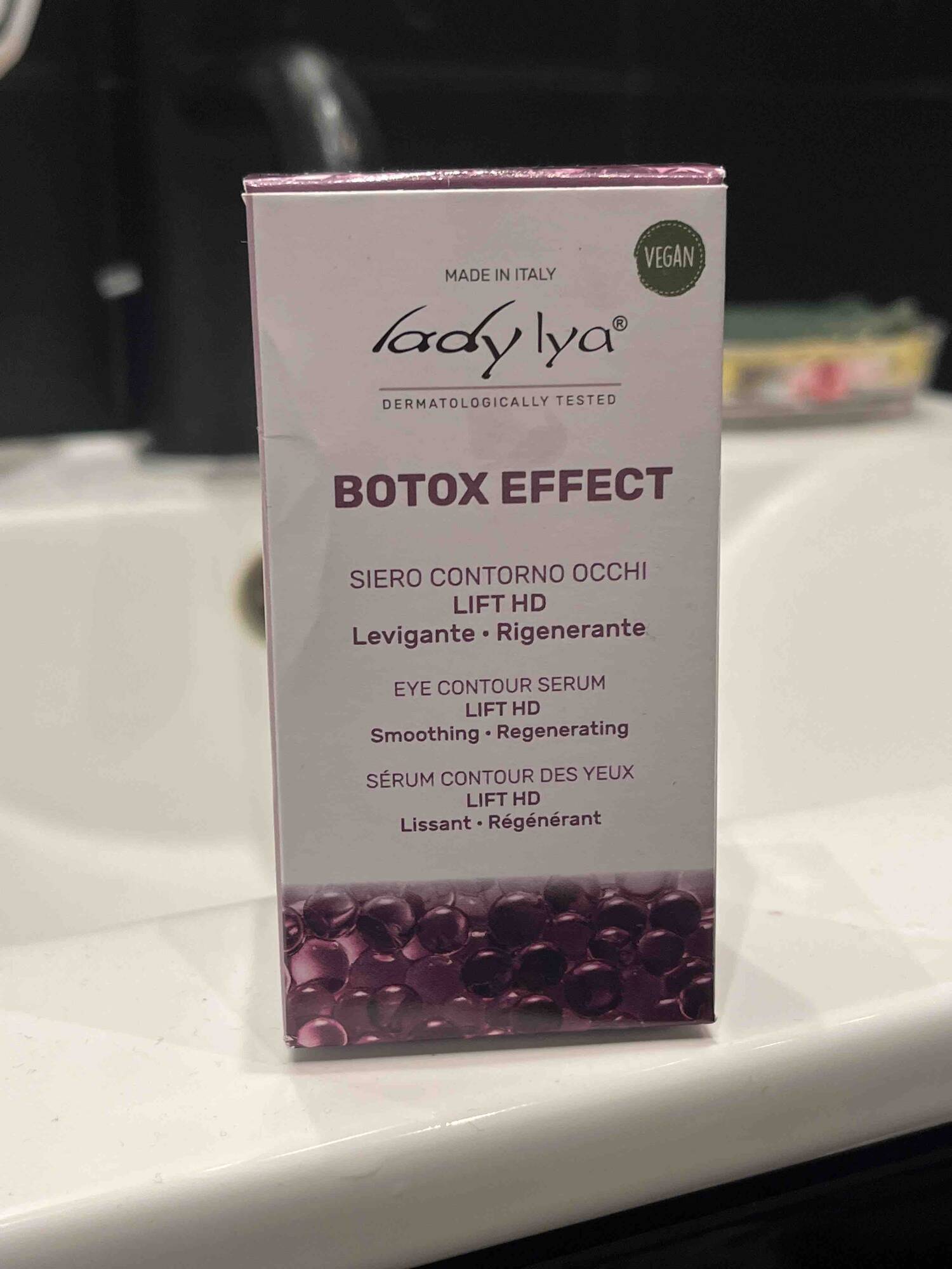 LADY LYA - Botox effect - Sérum contour des yeux lift HD