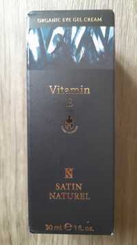SATIN NATUREL - Vitamin B - Eye gel cream