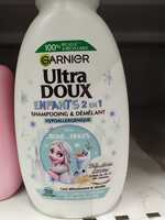 GARNIER - Ultra doux - Shampooing et démêlant enfants 2 en 1