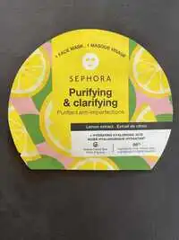 SEPHORA - Masque visage purifiant anti-imperfections