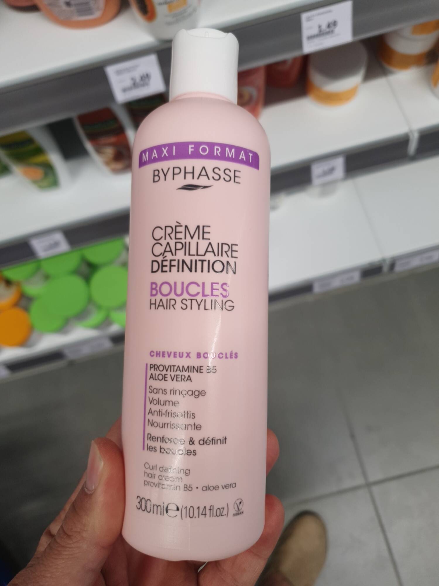 BYPHASE - Boucles - Crème capillaire définition