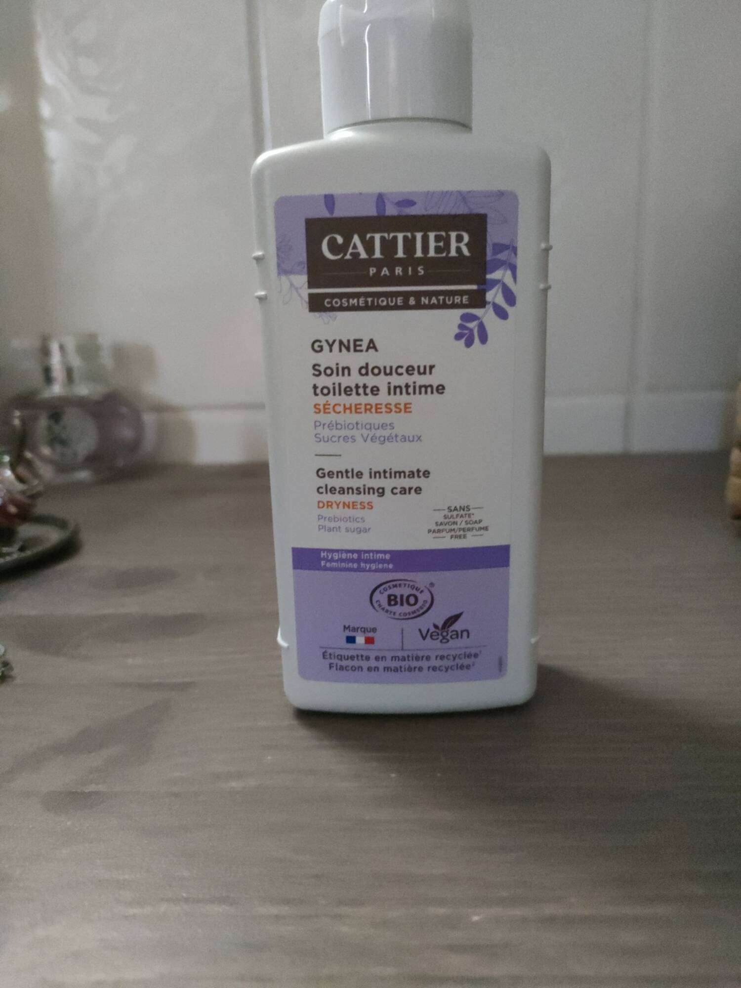 CATTIER - Gynea - Soin douceur toilette intime sècheresse
