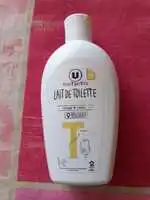 U TOUT PETITS - MAGASINS U - Lait de toilette visage et corps tous petits