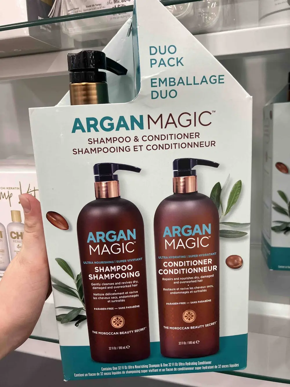 THE MOROCCAN BEAUTY SECRET - Argan magic - Shampooing et conditonneur