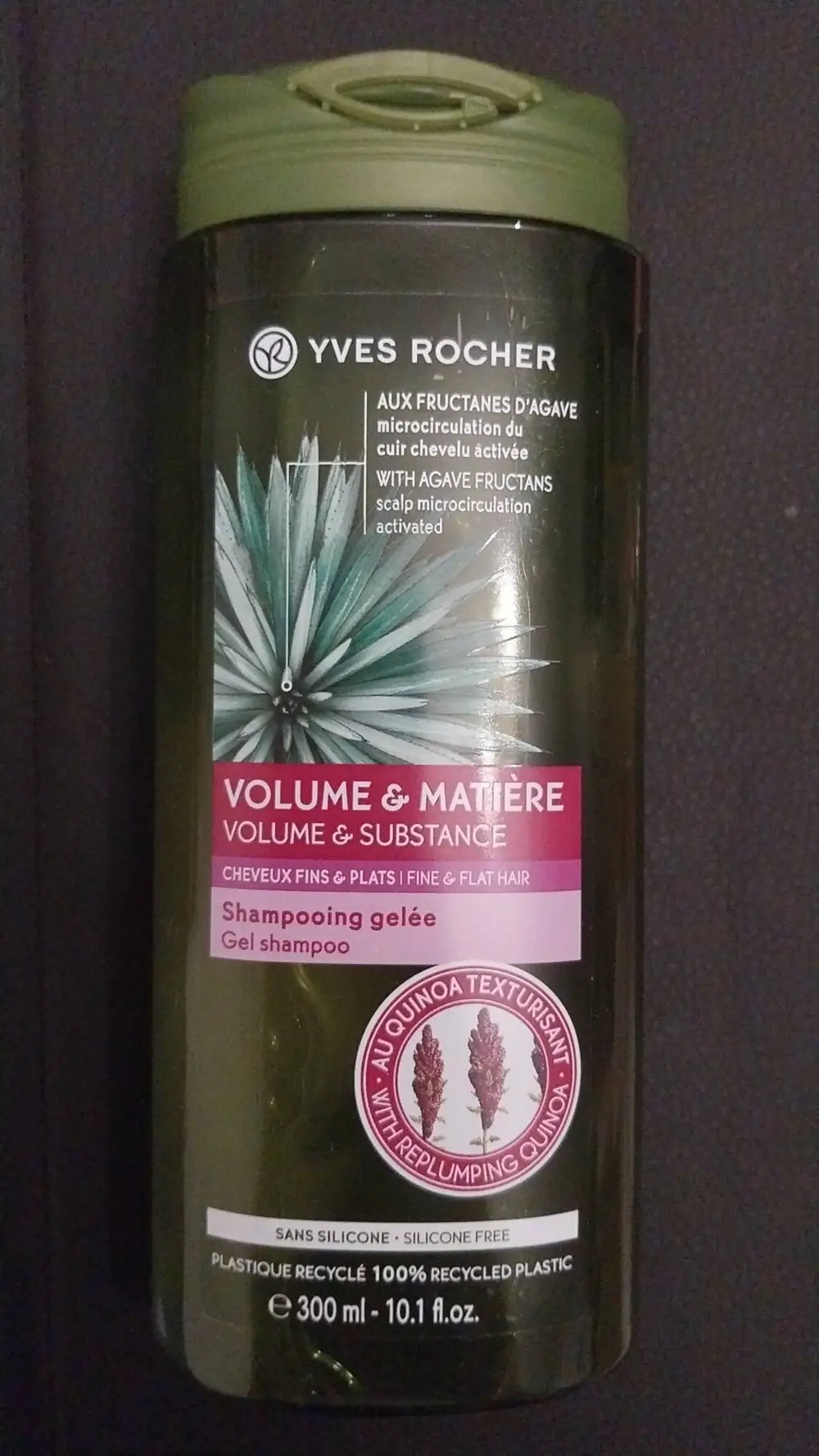 YVES ROCHER - Volume & matière - Shampooing gelée aux fructanes d'agave