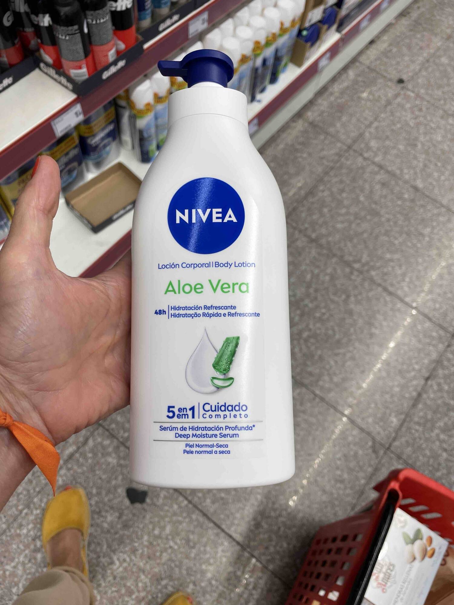 NIVEA - Aloe vera - Body lotion 5 en 1