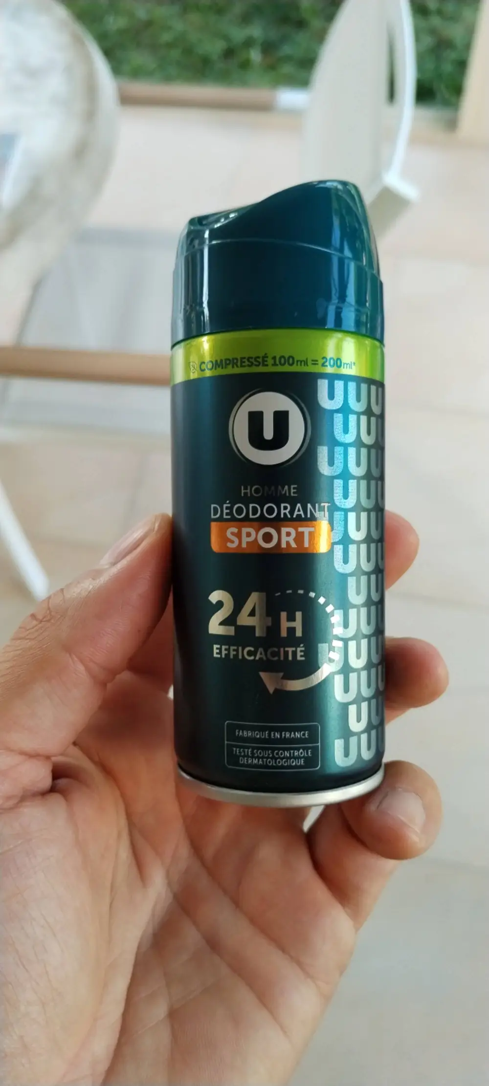 U - Déodorant sport