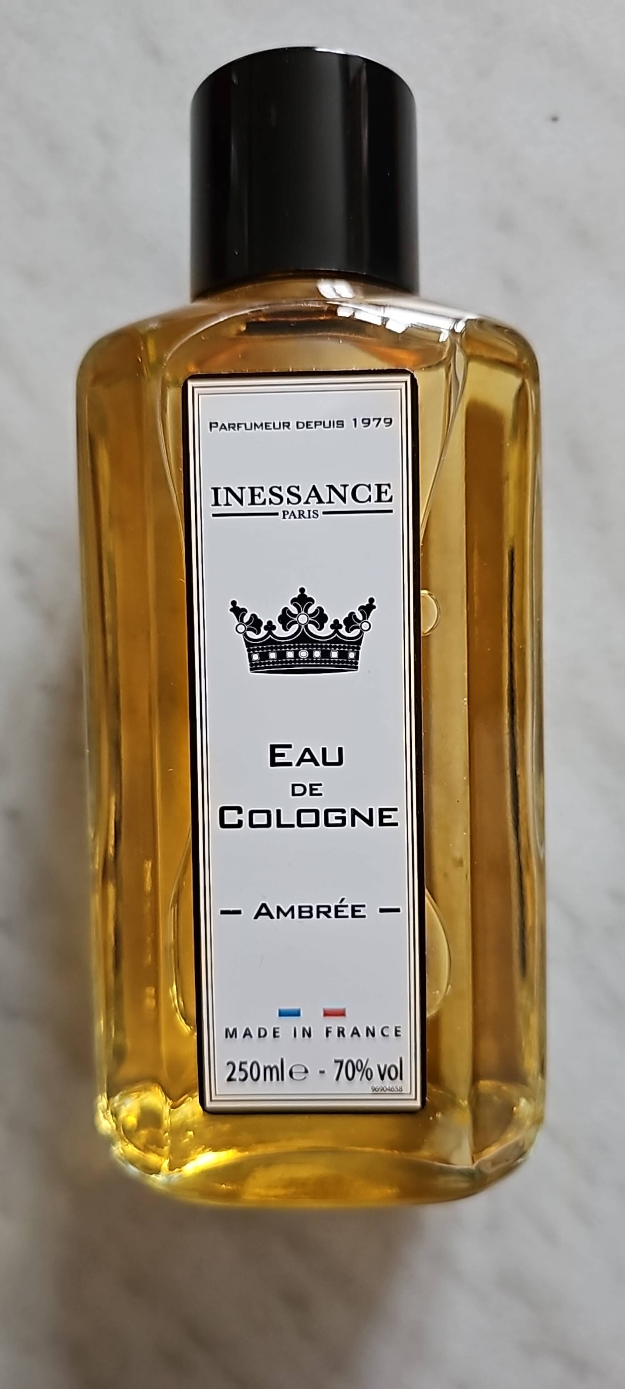INESSANCE - Eau de cologne - Ambrée