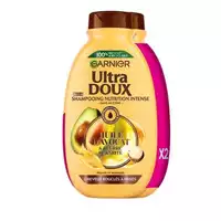 ULTRA DOUX - ULTRA DOUX Ganier ultra doux shampoing nutrition avocat karité lot de 2 x 300ml