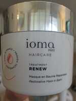 IOMA - Treatment renew - Masque en baume réparateur