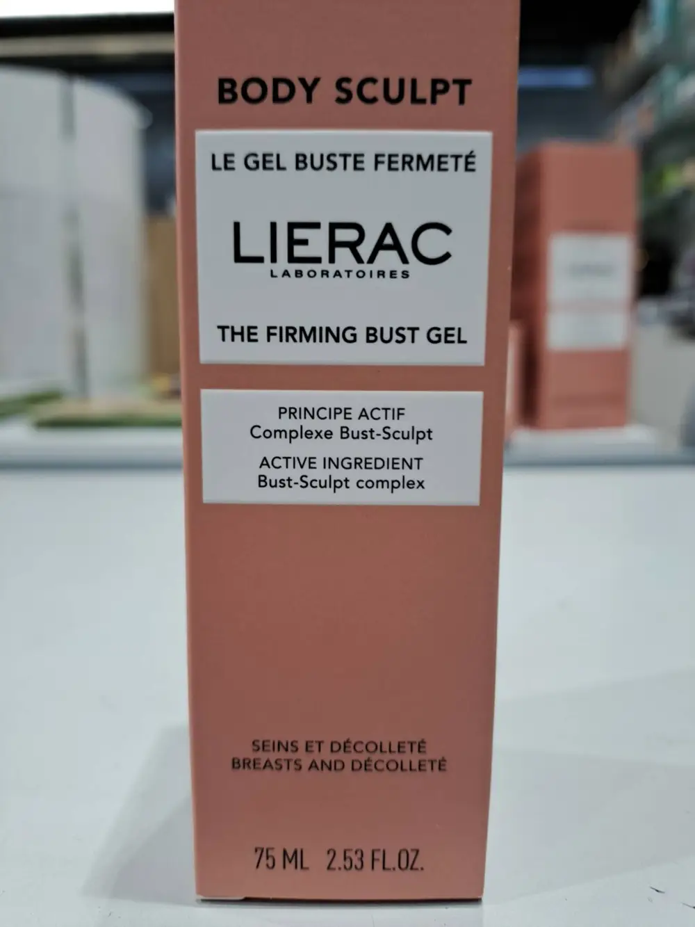 LIÉRAC - Body sculpt - Le gel buste fermeté seins et décolleté