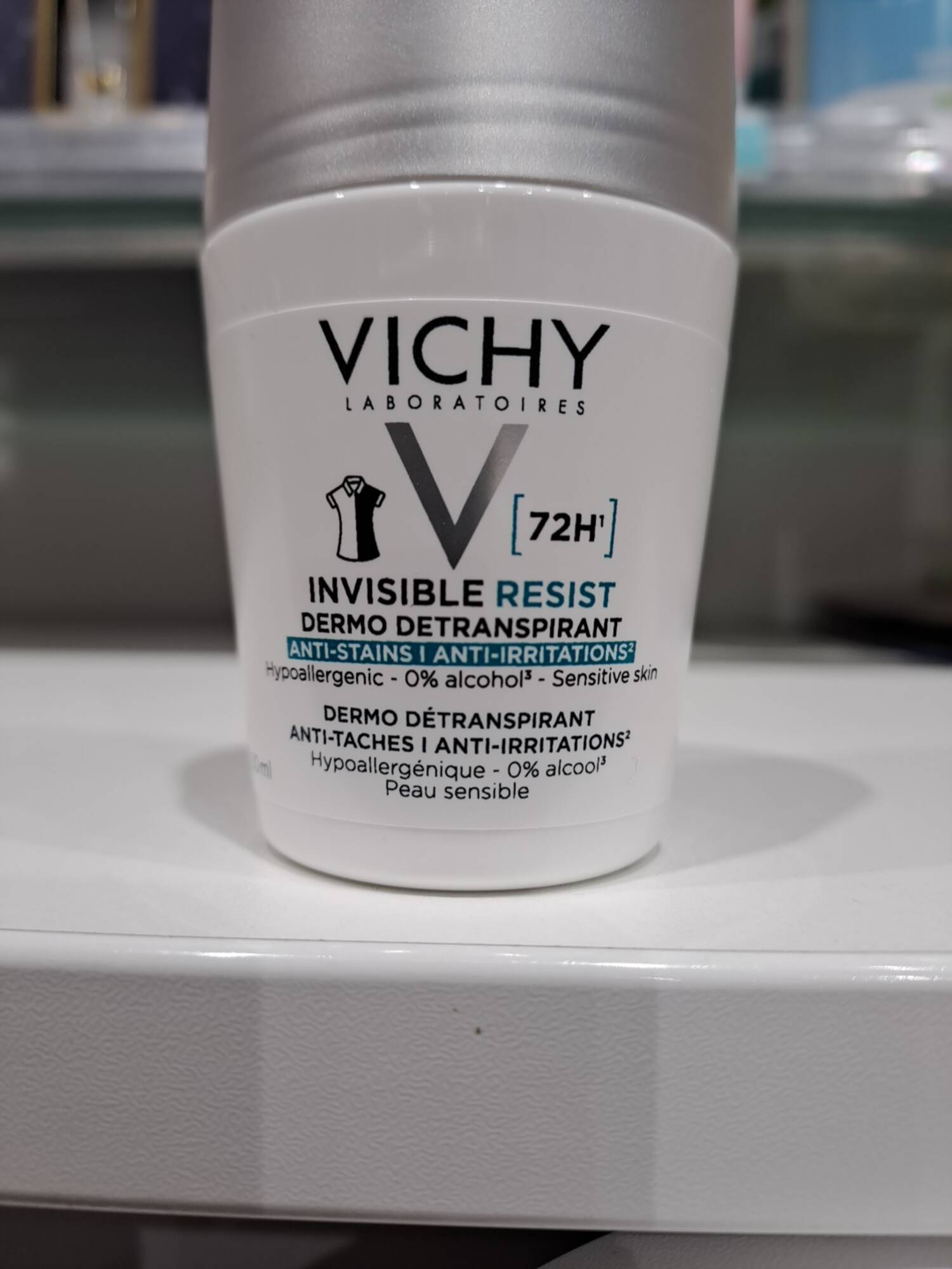 VICHY - Invisible resist  - Dermo detranspirant 72h