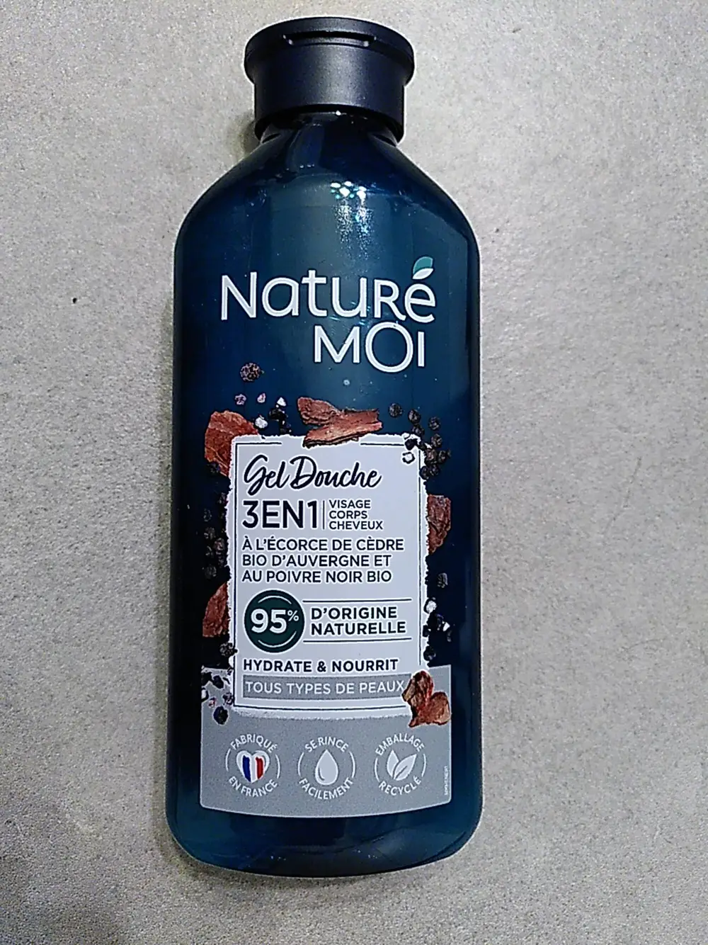 NATURÉ MOI  - Gel douche 3en1