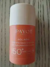 PAYOT - Stick solaire très haute protection spf50+