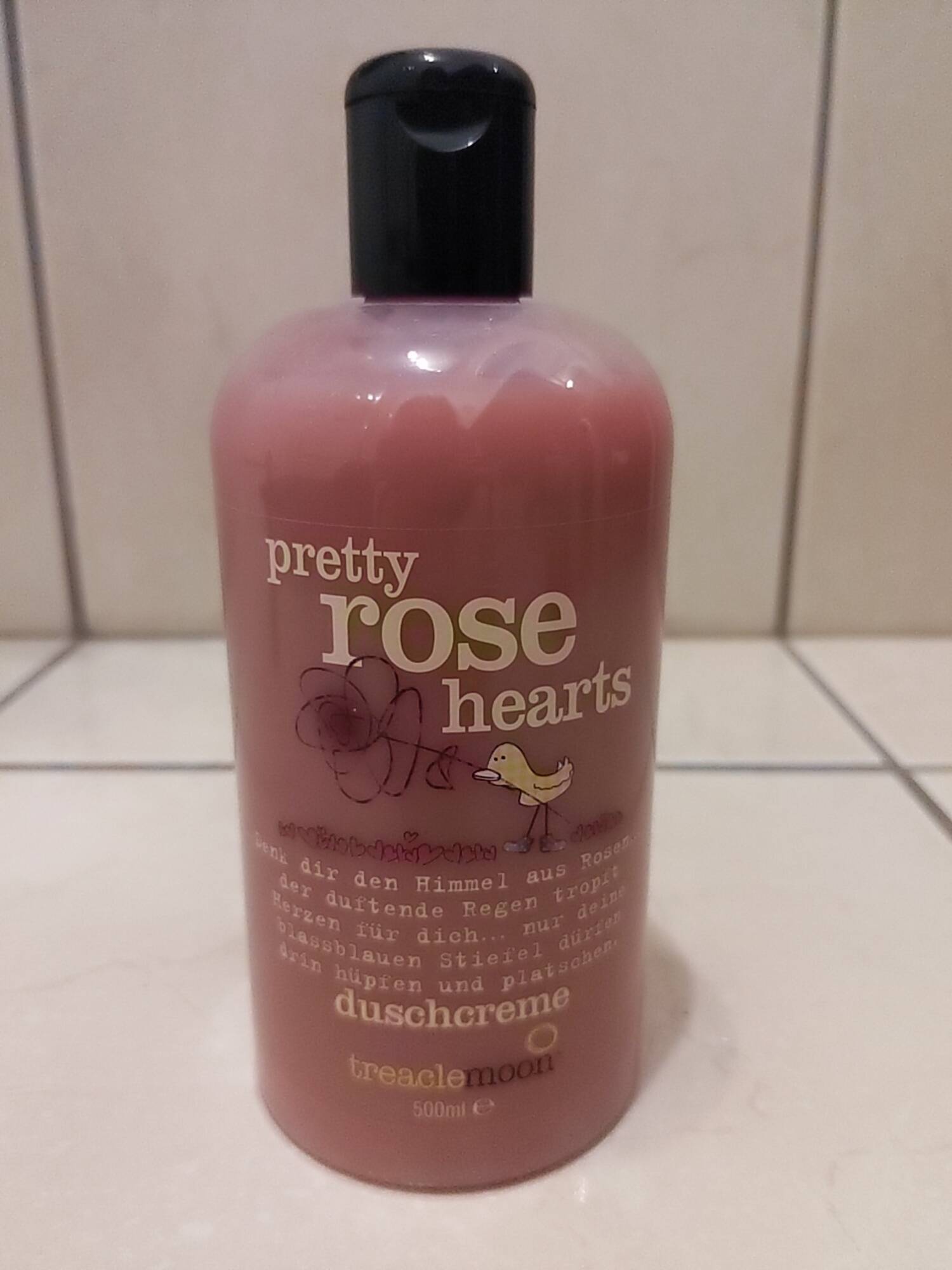 TREACLE MOON - Pretty rose hearts - Duschcreme