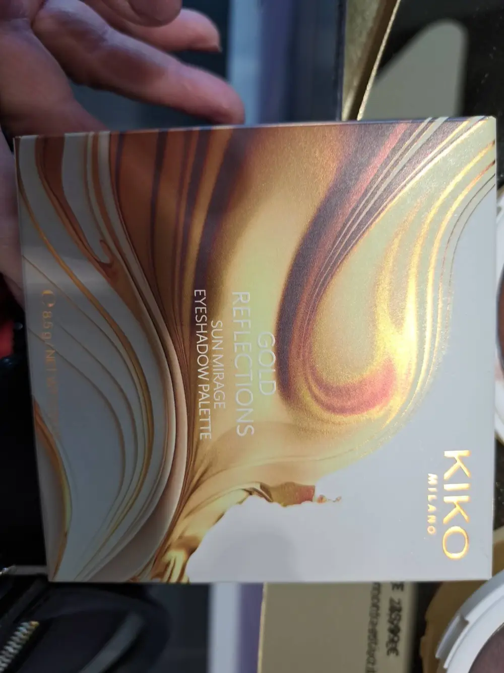 KIKO - Gold reflections - Sun mirage eyeshadow palette