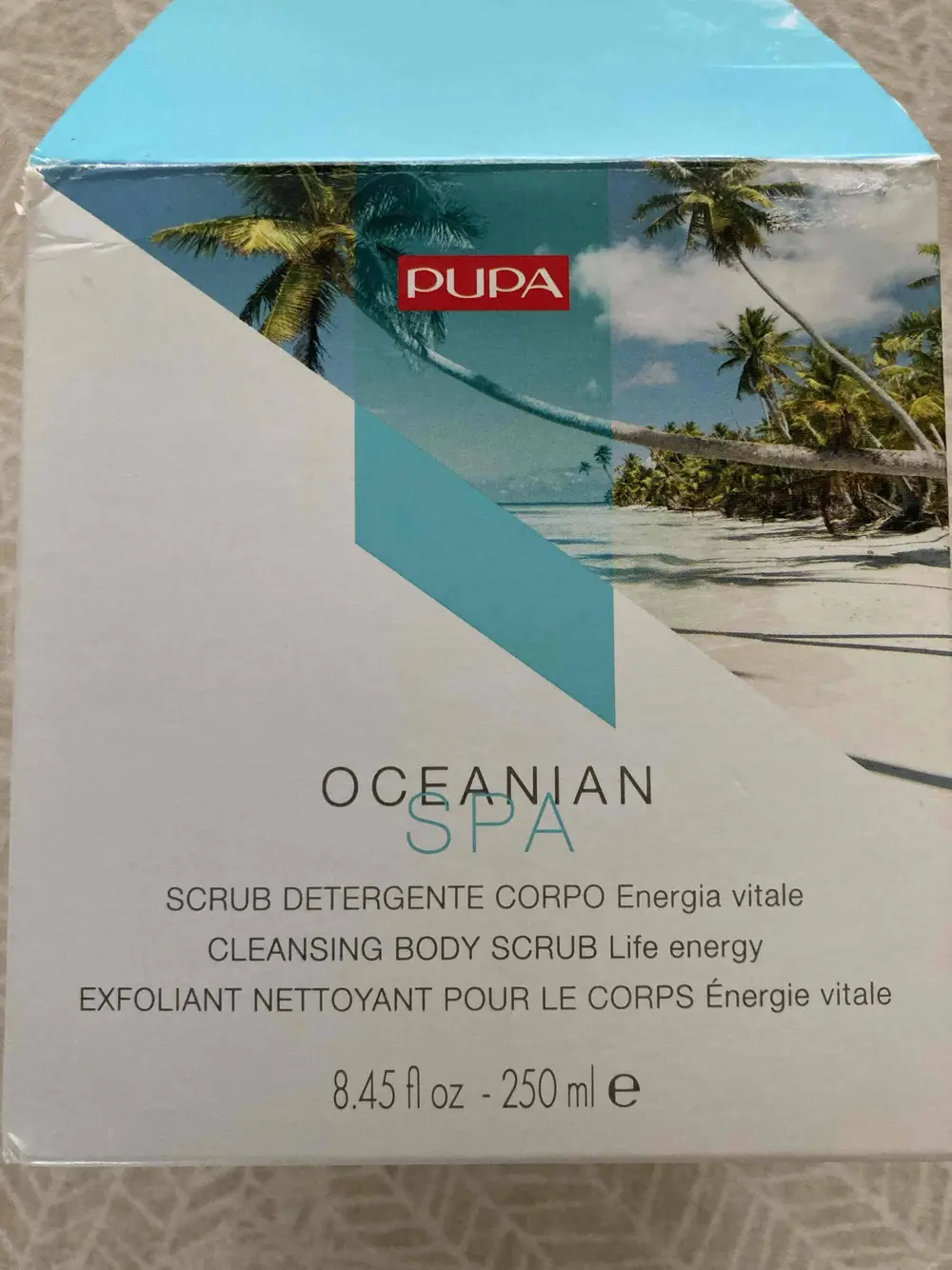 PUPA - Oceanian SPA - Exfoliant nettoyant corps