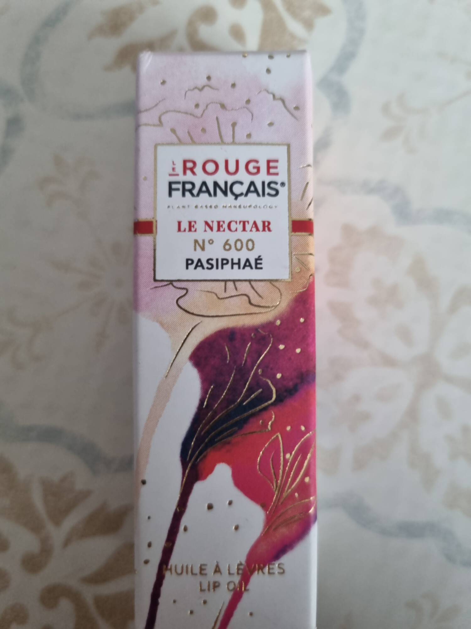 LE ROUGE FRANÇAIS - Le nectar  600 pasiphaé - Huile à lèvres