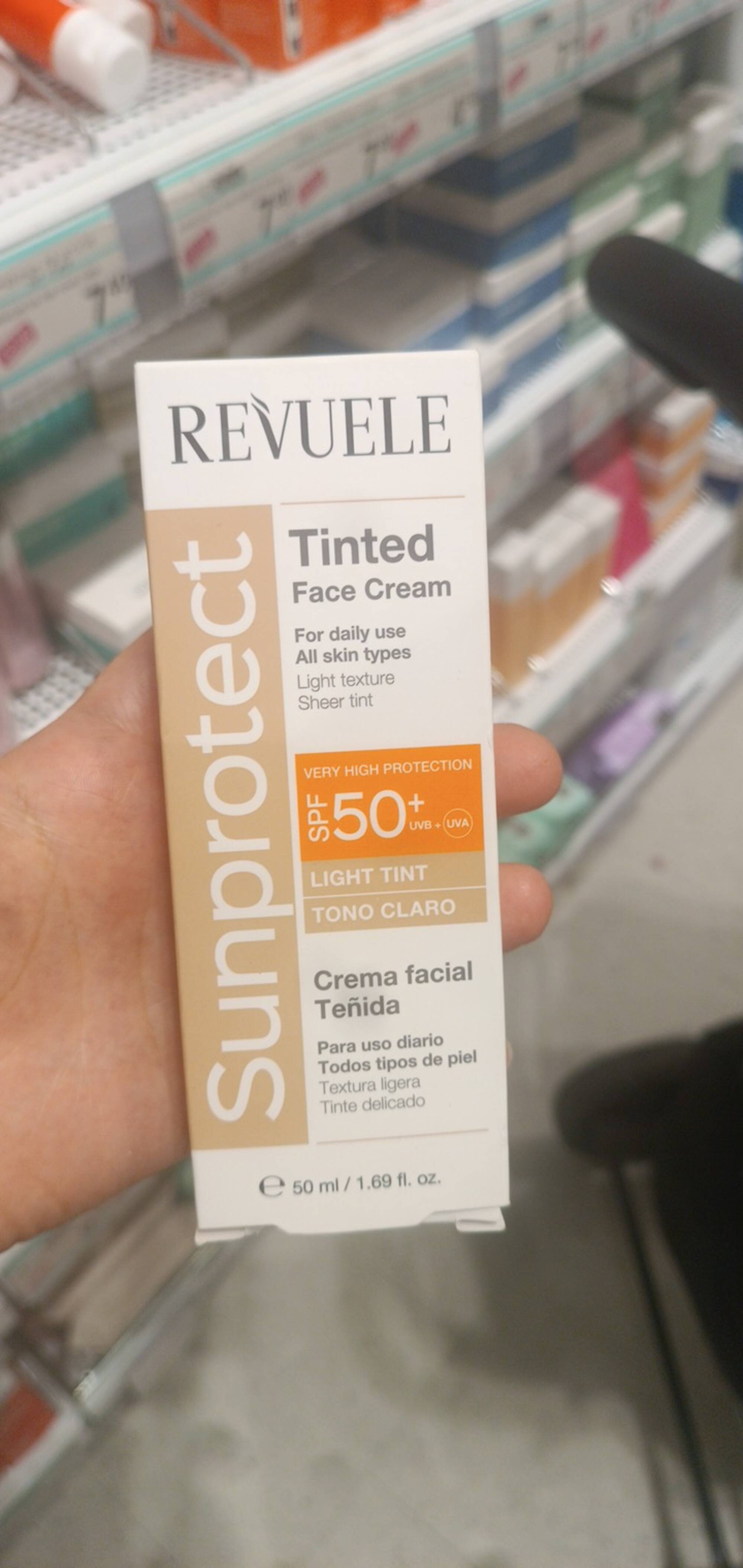 REVUELE - Sunprotect - Face cream SPF 50+